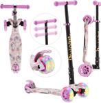 Kinderstep - LED Wielen - Verstelbaar - Vouwbaar - Roze - Ar, Fietsen en Brommers, Steps, Verzenden, Zo goed als nieuw