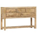 vidaXL Dressoir 120x30x75 cm massief mangohout, Huis en Inrichting, Kasten | Dressoirs, 100 tot 150 cm, Verzenden, Nieuw, 25 tot 50 cm