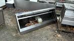 RVS afzuigkap met motor en regelaar 200x45x70, Zakelijke goederen, Horeca | Keukenapparatuur, Ophalen of Verzenden, Gebruikt