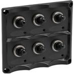 Schakelpaneel Boot 12V met 6 Schakelaars 110x100mm, Watersport en Boten, Accessoires en Onderhoud, Ophalen of Verzenden, Nieuw