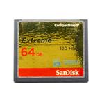 SanDisk 64GB CF Card 120MB/S, Audio, Tv en Foto, Fotografie | Geheugenkaarten, Gebruikt, Sandisk, Ophalen of Verzenden, 64 GB