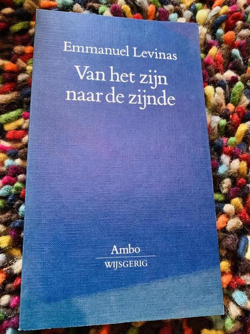 Van het zijn naar de zijnde 9789026308079 Levinas, Boeken, Filosofie, Gelezen, Verzenden