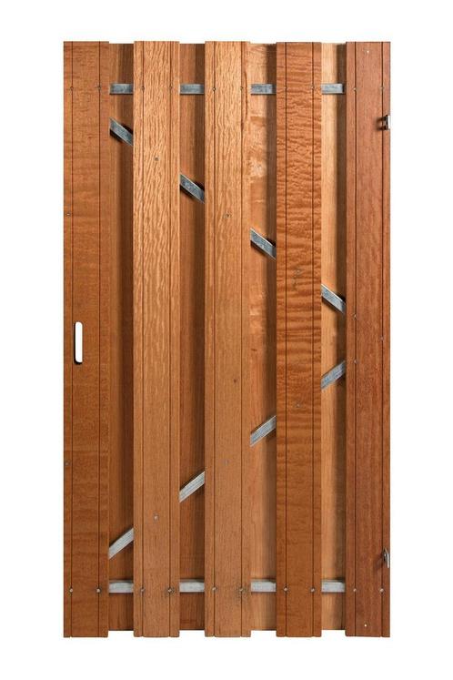 Nieuw! Azalp tuindeur hardhout met frame, Tuin en Terras, Tuinpoorten, Nieuw, Hout, Verzenden