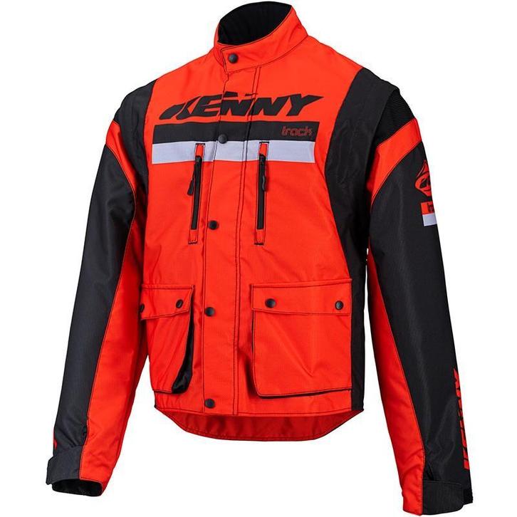 Enduro Jas Kenny Track Oranje - MAAT XXL, Motoren, Kleding | Motorkleding, Nieuw met kaartje, Jas | textiel, Verzenden