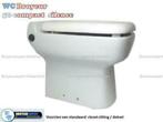 Wc broyeur compact 50 geleverd met pvc standaard wc-bril, Nieuw, Toilet