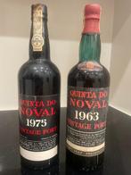 1963 & 1975 Quinta do Noval - Vintage Port - Douro - 2, Verzamelen, Nieuw