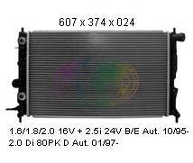 OPEL VECTRA B, 1995-1999 - RADIATEUR, 1.6/ 1.8/ 2.0 16V b..., Auto-onderdelen, Overige Auto-onderdelen, Nieuw, Verzenden