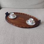 Dienblad - Mahonie - Gerestaureerd