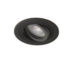 Inbouwspot Veneto | Kantelbaar | Rond | Mat zwart, Huis en Inrichting, Lampen | Spots, Nieuw, Modern, Plafondspot of Wandspot