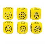 Grote Emoticon Dobbelsteen (4 cm) | Koplow Games -, Nieuw, Verzenden