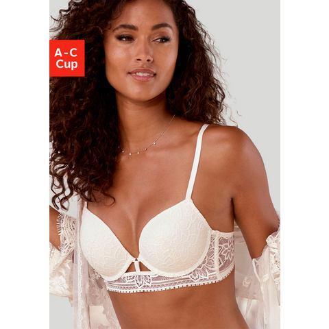 Lascana Push-up-bh met beugel van florale jacquardkant,, Kleding | Dames, Ondergoed en Lingerie, Verzenden