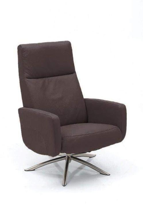 Relaxfauteuil Zevenaar - relaxfauteuils - Bruin, Huis en Inrichting, Stoelen, Bruin, Nieuw, Stof