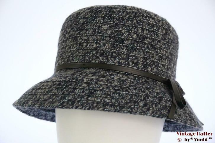 dameshoed Cloche dophoed Hawkins beige of blauw 57 nieuw, Kleding | Dames, Hoeden en Petten, Hoed, Nieuw, Ophalen of Verzenden