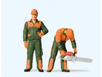 Preiser 44912 Bosarbeiders in moderne kleding  (1) 1:22,5, Hobby en Vrije tijd, Modelbouw | Figuren en Diorama's, Ophalen of Verzenden