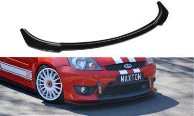 Voorspoiler Ford Fiesta ST Mk6 Glans Zwart, Auto-onderdelen, Carrosserie en Plaatwerk, Ophalen of Verzenden