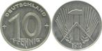 Duitsland 10 Pfennig Ddr 1952 E J1507 prfr / st Erstabsch..., Verzenden