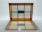 Art Deco Glas-in-loodraam - Amsterdamse School - 1930-1940 -, Antiek en Kunst