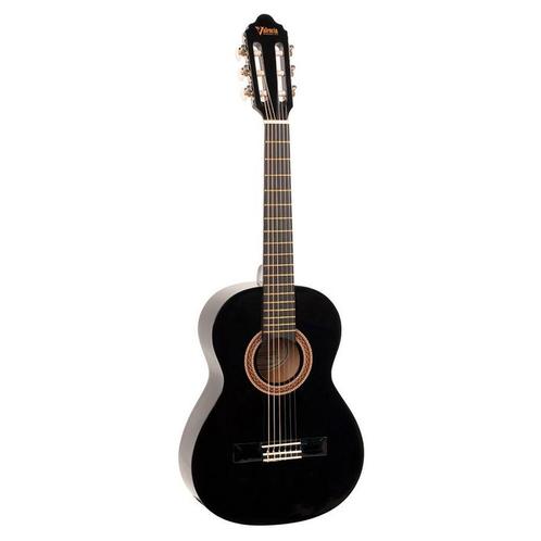 Valencia VC102BK klassieke gitaar 1/2, linden body, esdoorn, Muziek en Instrumenten, Snaarinstrumenten | Gitaren | Akoestisch