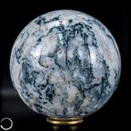 Topkwaliteit natuurlijk zeer artistiek mosagaat Bol- 2002.66, Antiek en Kunst