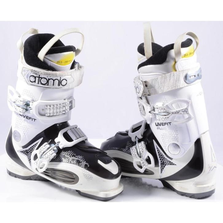 dames skischoenen ATOMIC LIVE FIT PLUS, WHITE/black, COMFORT, Sport en Fitness, Skiën en Langlaufen, Gebruikt, Verzenden