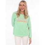 Zwillingsherz Sweatshirt Enjoy met used-look randen, Kleding | Dames, Verzenden, Nieuw