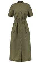 Sale: -64% | Fifth House Sofia Long Dress Thyme Maat: 44  |, Nieuw, Verzenden