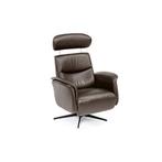 Relaxfauteuil Ijmuiden - relaxfauteuils - Taupe, Nieuw, Stof