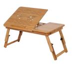 Bamboe Lees- en Laptoprek – Bed en Slaapzaal Bureau, Verzenden, Nieuw