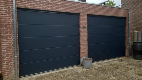 Div m elektrische Sectionaal Garagedeuren B.v 250x215 € 695, Doe-het-zelf en Verbouw, Deuren en Horren, Garagedeur, Nieuw, Metaal