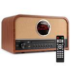 Retourdeal - Audizio Salerno stereo DAB radio met CD speler,