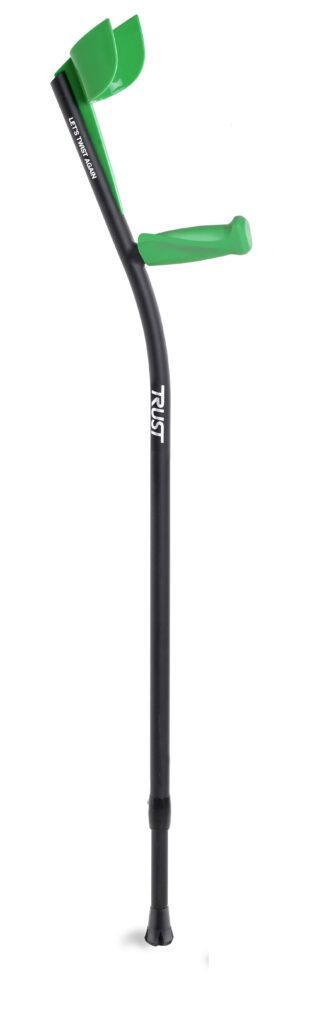 Loopkruk Lets Twist Again Zwart groen links, Diversen, Verpleegmiddelen, Nieuw, Ophalen of Verzenden