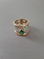 Zonder Minimumprijs - Ring - 9 kt. Geel goud, Zilver -, Sieraden, Tassen en Uiterlijk, Ringen, Nieuw
