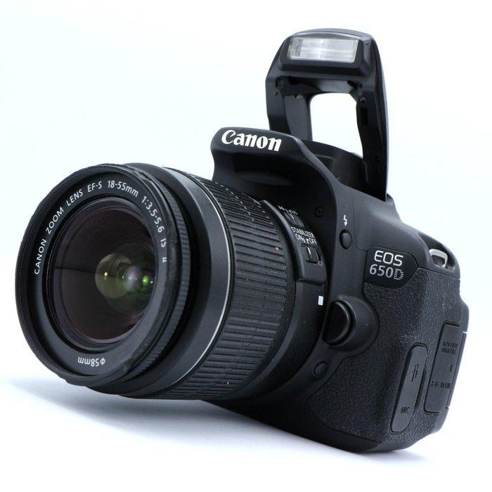 Canon EOS 650D + EF-S 18-55mm f/3.5-5.6 IS II #DSLR, Audio, Tv en Foto, Fotocamera's Digitaal