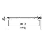 Radiator 60X110 Cm Zwart Zij-aansluiting, Doe-het-zelf en Verbouw, Verwarming en Radiatoren, Ophalen of Verzenden, Nieuw