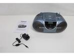 Lenco SCD-6800GY - Draagbare radio cd speler met DAB en mp3, Verzenden, Zo goed als nieuw