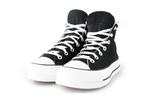 Converse Hoge sneakers in maat 37½ Zwart | 10% extra korting, Verzenden, Zwart, Converse, Sneakers of Gympen