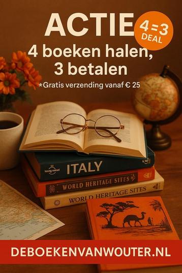 Reisboeken 4 halen 3 betalen – gratis verzending beschikbaar voor biedingen
