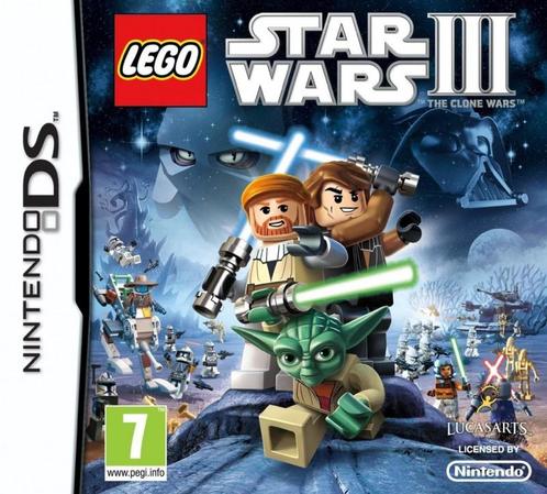 Lego Star Wars 3 The Clone Wars (zonder handleiding) (Nin..., Spelcomputers en Games, Games | Nintendo DS, Gebruikt, Vanaf 3 jaar