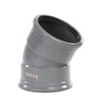 Pipelife manchet bocht M/M 30gr. 125 mm, Doe-het-zelf en Verbouw, Buizen en Afvoer, Ophalen of Verzenden, Nieuw