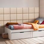 Gestoffeerde wandpanelen Carpino set van 4 stof 30x30 cm bei, Verzenden, Nieuw