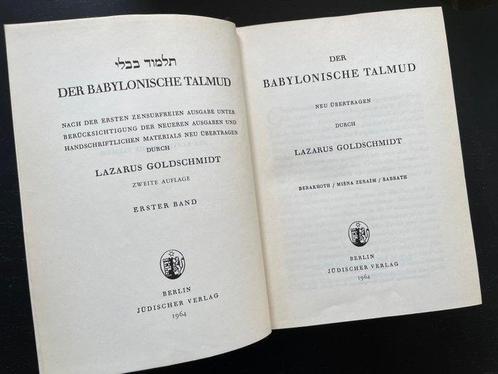 Lazarus Goldschmidt - Der Babylonische Talmud - Neu, Antiek en Kunst, Antiek | Boeken en Bijbels