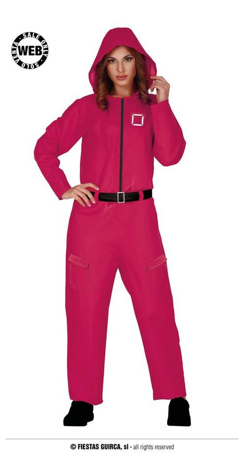 Squid Game Pak Rode Overall Dames, Kleding | Dames, Carnavalskleding en Feestkleding, Nieuw, Ophalen of Verzenden