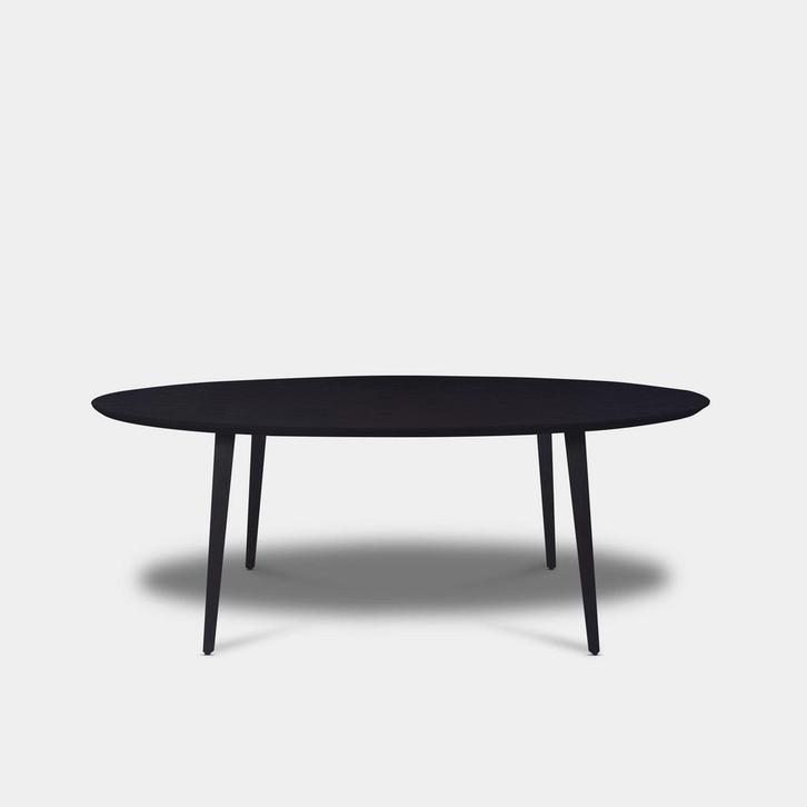 Tafel Ovaal Eikenhout  Konisch  300x120, Huis en Inrichting, Tafels | Eettafels