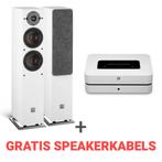 Dali Combi Deal Oberon 5 + Bluesound Powernode N330 wit/wit, Audio, Tv en Foto, Luidsprekers, Nieuw, Overige merken, Front, Rear of Stereo speakers