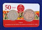 Nederland. 2022 Coincard 50 jaar Numismatische kring, Postzegels en Munten, Munten | Nederland