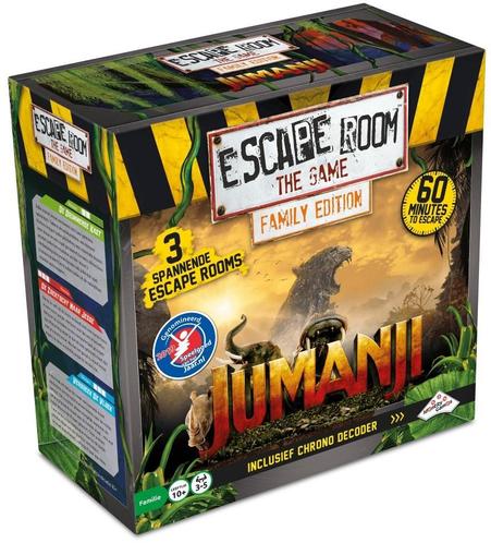 Escape Room: The Game Jumanji - Familie Editie | Identity, Hobby en Vrije tijd, Gezelschapsspellen | Bordspellen, Nieuw, Verzenden