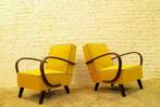 Originele 20er jaren fauteuils, vintage 60-70er jaren zetels