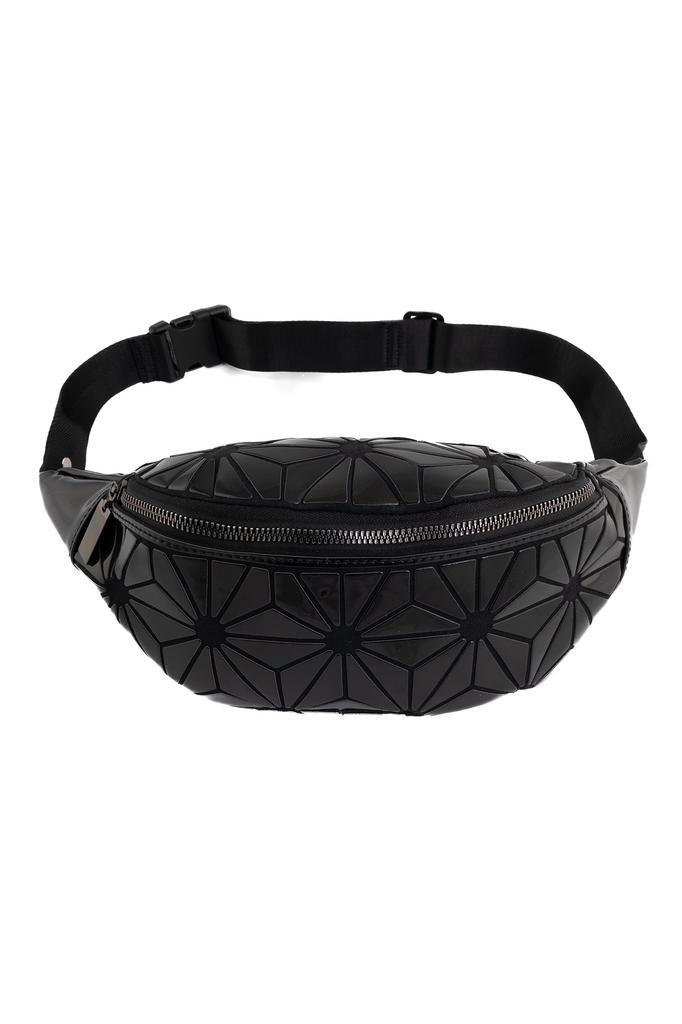 Reflecterende Heuptas Lijnpatroon Holografisch Fanny Packtas, Sieraden, Tassen en Uiterlijk, Tassen | Damestassen, Overige typen