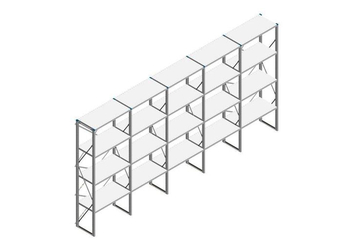 Voordeelrij Nedcon SF Legbordstelling 2500x5030x500mm hxbxd, Zakelijke goederen, Kantoor en Winkelinrichting | Magazijn, Stelling en Opslag