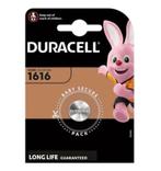 Duracell Knoopcel batterij Lithium CR1616 blister 1, Nieuw, Ophalen of Verzenden